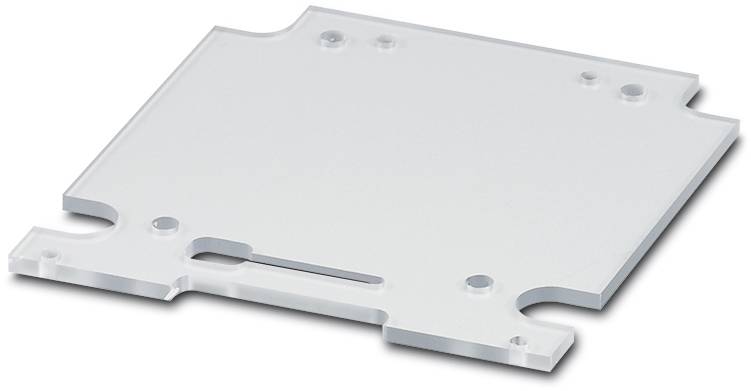 Phoenix Contact HCS-C MINI-P DISPLAY PLATE Monteringsplatta Polykarbonat Transparent (L x B x H) 2 x 71.6 x 74.45 mm 1 st