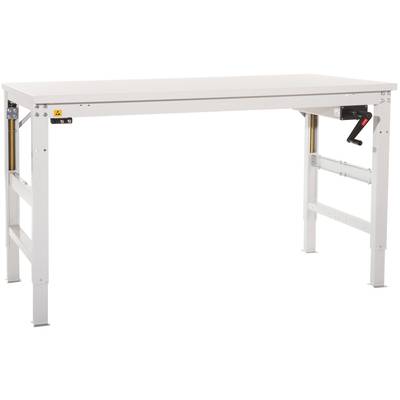 Manuflex LU9053.5007 ESD Arbetsbordmöbel Briljantblå (RAL 5007)