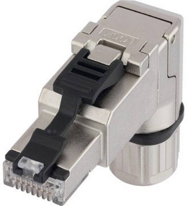 LAPP ED-IE-90-6A-A-20-FD-FC Kontakt 21700639 Kontakt hane vinklad Antal poler (RJ) 8 1 st