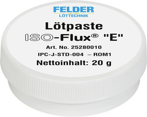 Felder ISO-Flux "E" N/A Innehåll 20 g
