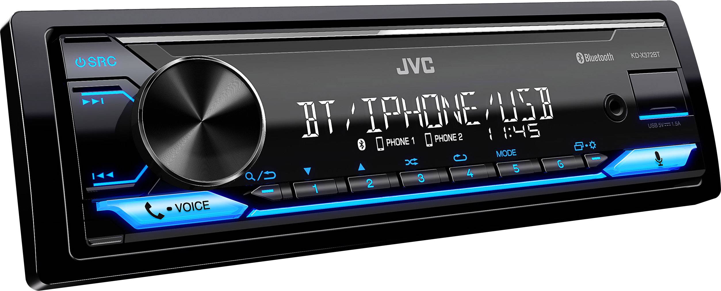 Jvc kd x372bt процессорная или нет