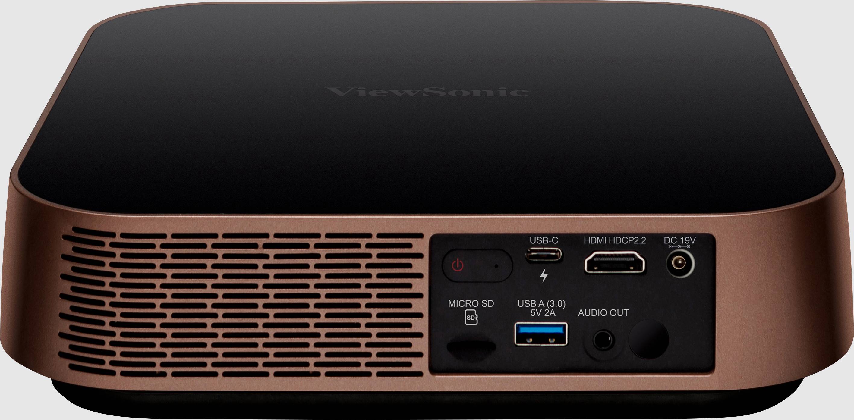 Viewsonic Projektor M2 DLP 1200 lm 1920 x 1080 Full HD Kortdistans, Full HD, Integrerad högtalare, med fjärrkontroll, WL-15