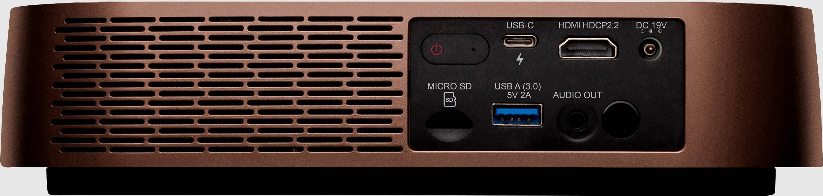 Viewsonic Projektor M2 DLP 1200 lm 1920 x 1080 Full HD Kortdistans, Full HD, Integrerad högtalare, med fjärrkontroll, WL-23