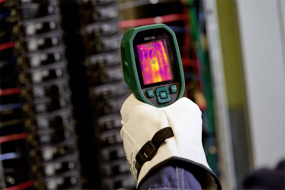 Extech IRC130 Värmekamera 25 till +650 °C 80 x 60 pixel 8.7 Hz MSX® Extech IRC130 Värmekamera 25 till +650 °C 80 x 60 pixel 8.7 Hz MSX®