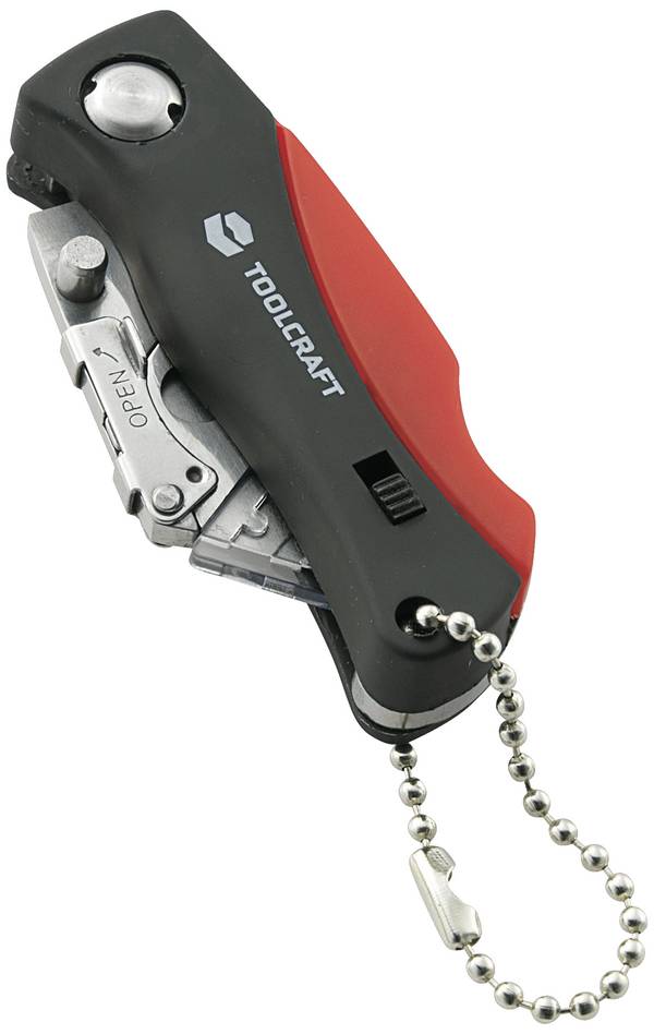 TOOLCRAFT TO-6717198 Vikbar universell minikniv 2K 1 st