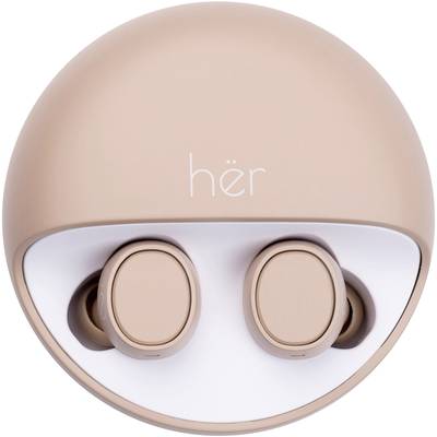 HER HX-12 In-ear headset Bluetooth Beige