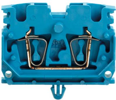 Weidmüller 1712830000 Genomggångsradklämma 5.1 mm Fjäder Blå 100 st Piece