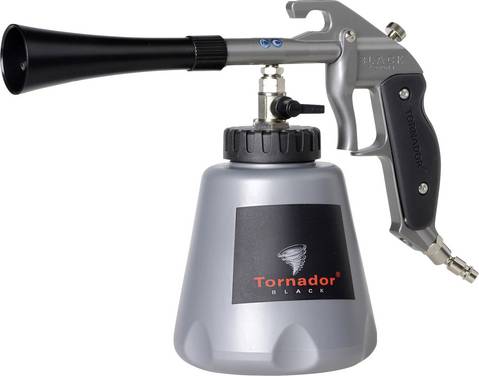 Tornador Black Z-020RS Tryckluftsrengöringspistol   5.5 bar borstfri, inkl. multiverktyg