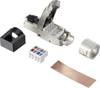 Renkforce Renkforce CAT 8.1 RJ 45-fältkontakt RF-4495306 Kontakt Antal poler (RJ) 8P8C Silver 1 st