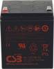 CSB Battery HR 1227W high-rate Blybatteri 12 V 6.2 Ah Bly AGM (B x H x D) 90 x 106 x 70 mm Stickkontakt 6.35 mm, Stickkontakt 4.8 mm Underhållsfri, Låg självurladdning
