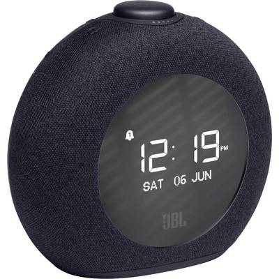 JBL Horizon 2 Klockradio DAB+, DAB, FM Bluetooth Batteri-laddningsfunktion Svart