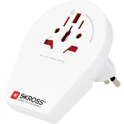 Skross 1500271 Reseadapter Country Adapter World to Siss+Italy+Brazil-0