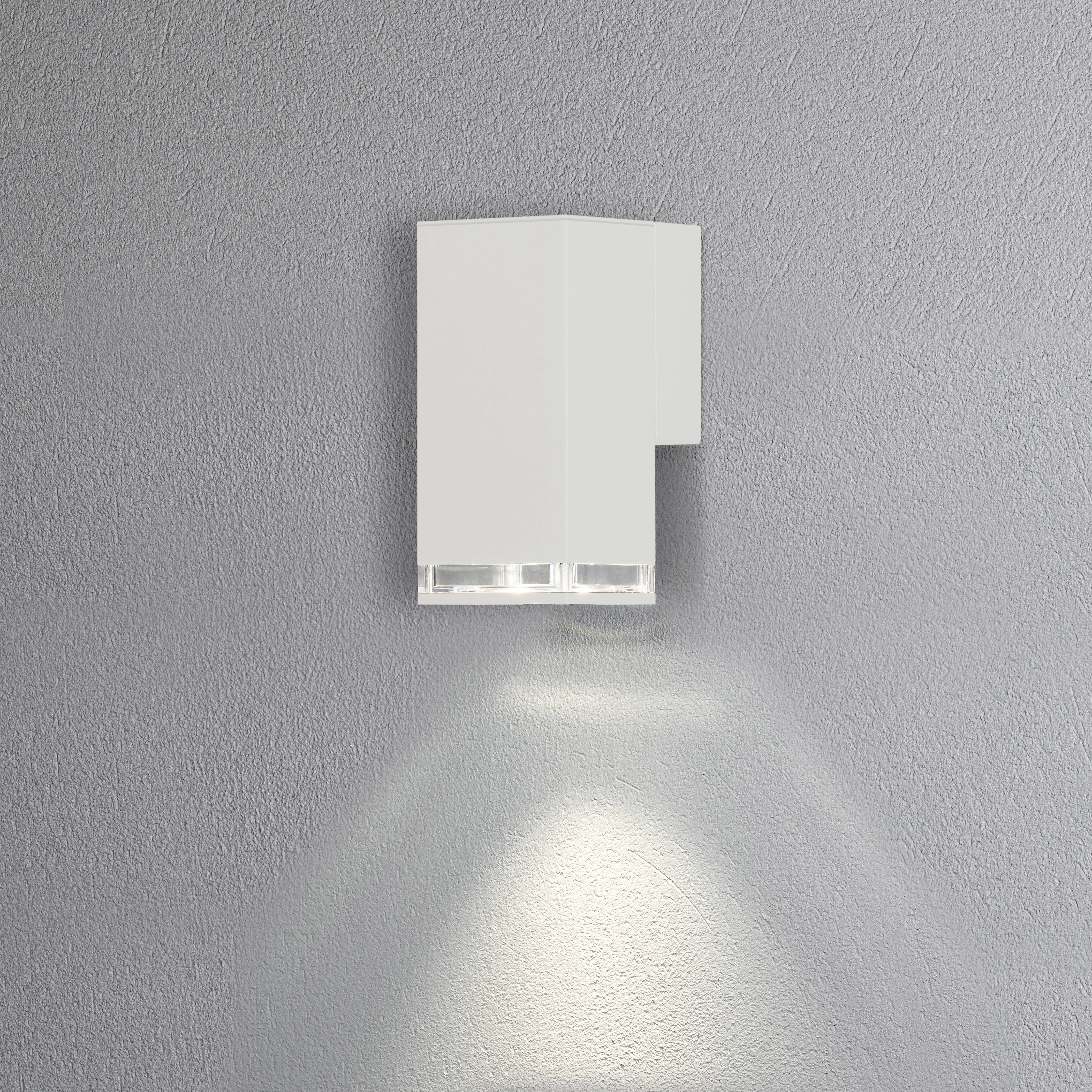Konstsmide Pollux 410-250 Utomhusväggbelysning LED GU10 7 W Vit