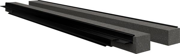 Rittal VX 8618.813 Kabelinföringslist med kabelgenomföring, med tätning Aluminium 4 st