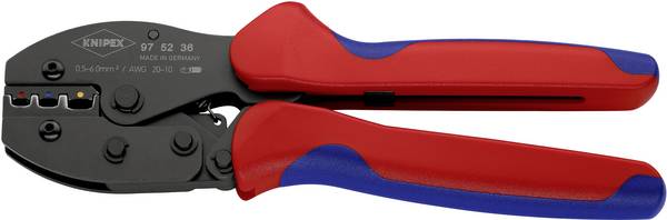 Knipex PreciForce® 97 52 36 Crimptång 1 st Isolerad kabelsko + kontaktdon/strömkontakt