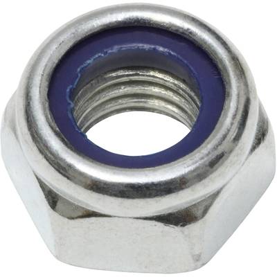 SWG 368 6 25 Stoppmutter M6 DIN 985 Stål förzinkad 100 st