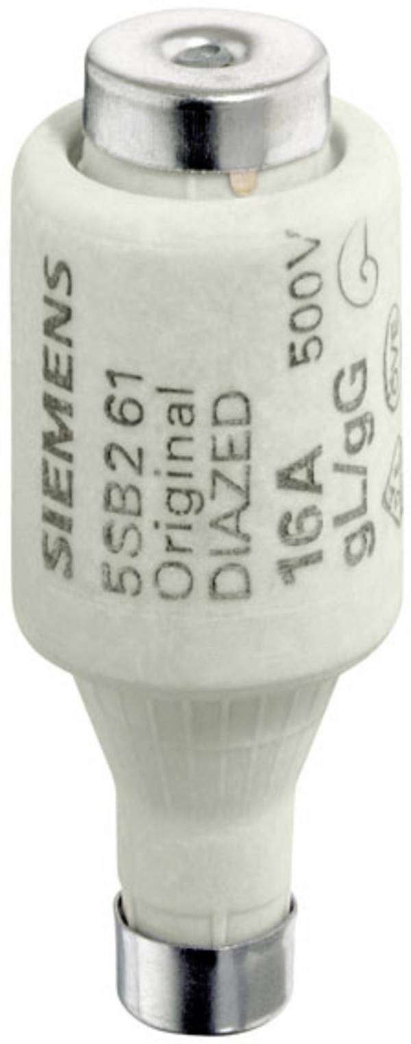 Siemens 5SB251 Säkringsinsats    Säkringsstorlek = DII  10 A  500 V DC/AC 25 st