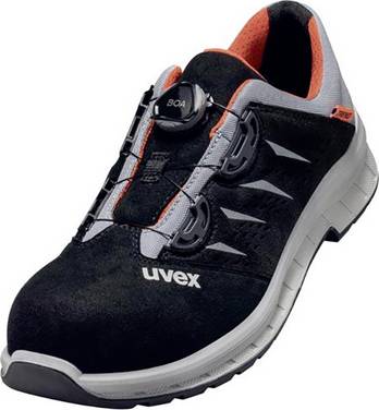 uvex 6908 6908247  Säkerhetslågskor S1P Skostorlek (EU): 47 Svart/Röd 1 par