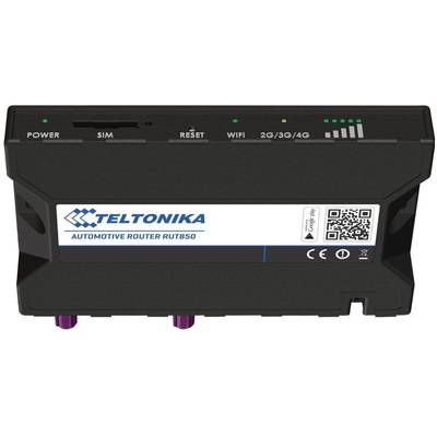 Teltonika RUT850 WiFi Router Inbyggt modem: LTE 150 MB/s