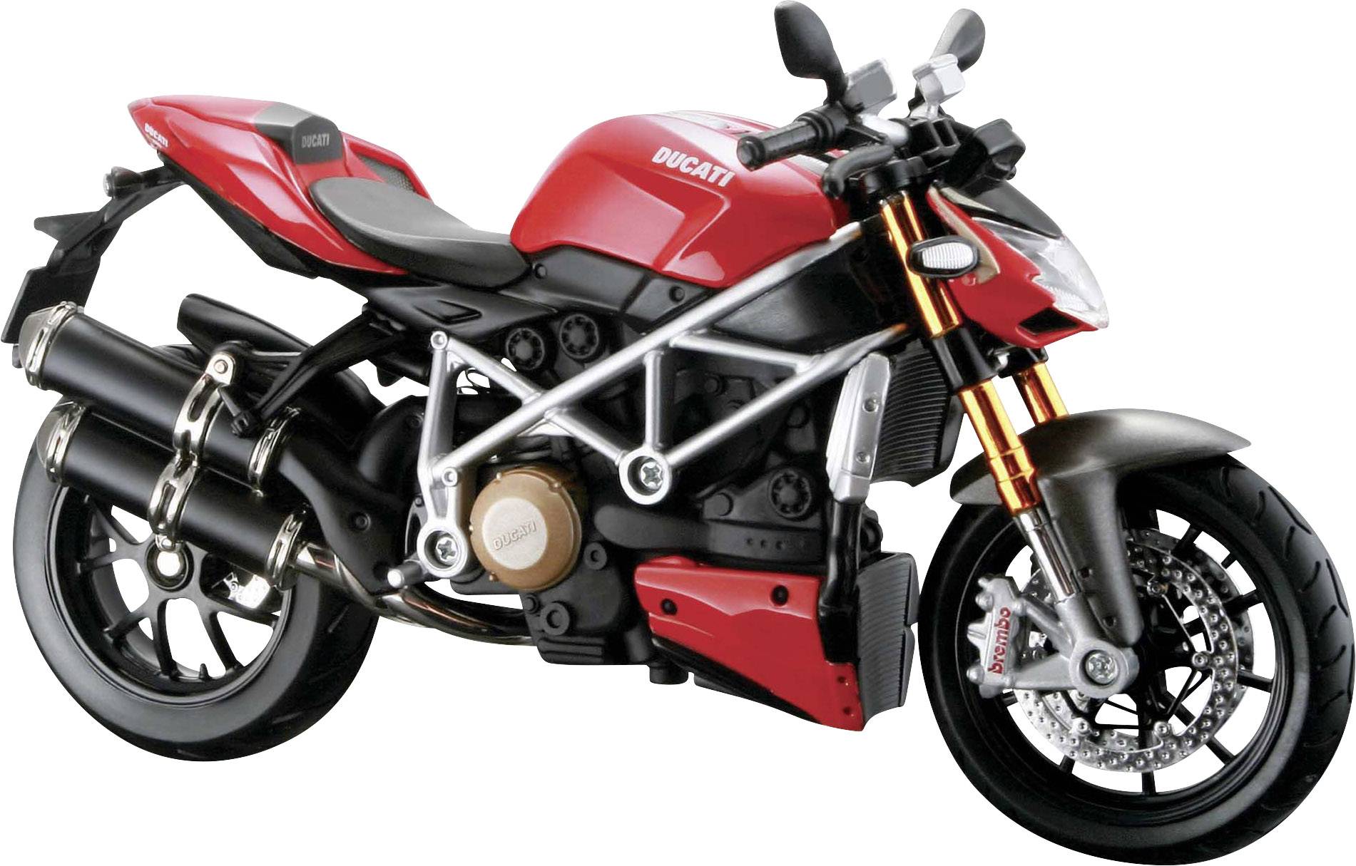 Maisto Ducati mod Streetfighter S 1:12 Motorcykelmodell