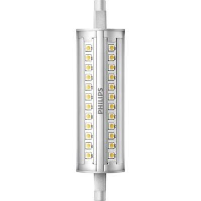 Philips Lighting LED EEK A++ (A++ - E) N/A N/A 14 W = 120 W Varmvit (Ø x L) 2.9 cm x 11.8 cm dimbar 1 st
