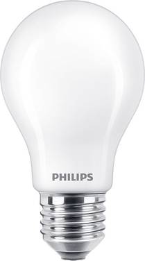 Philips LED 76243800 LED-lamp EEK F (A - G) E27 Päronform 1.5 W = 15 W Varmvit (Ø x L) 6 cm x 10.4 cm  1 st