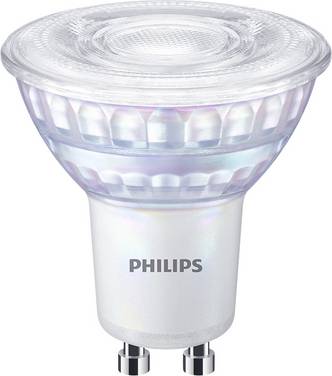 Philips LED 77411000 LED-lamp EEK F (A - G) GU10 Reflektor 2.6 W = 35 W Varmvit (Ø x L) 5 cm x 5.4 cm dimbar 1 st