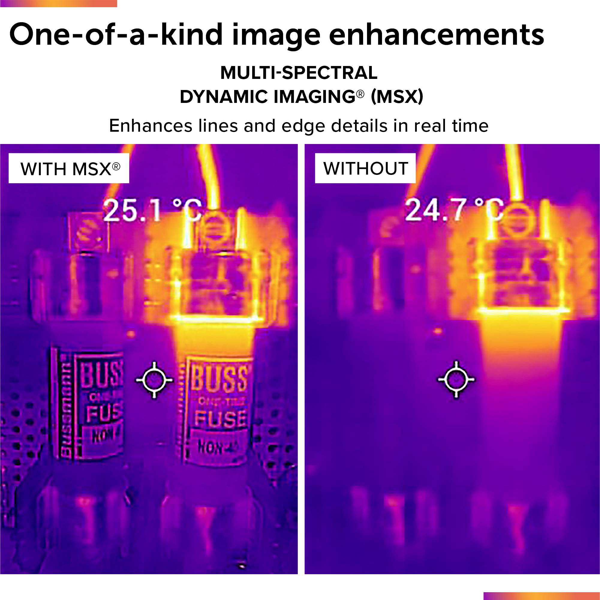 FLIR TG165-X MSX Värmekamera -25 till +300 °C 80 x 60 Pixel 8.7 Hz MSX®, Integrerad LED-lampa, integrerad digitalkamera-2