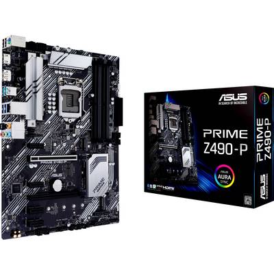 Asus PRIME Z490-P Moderkort Sockel Intel® 1200 Formfaktor ATX Moderkort-chipset Intel® Z490-0