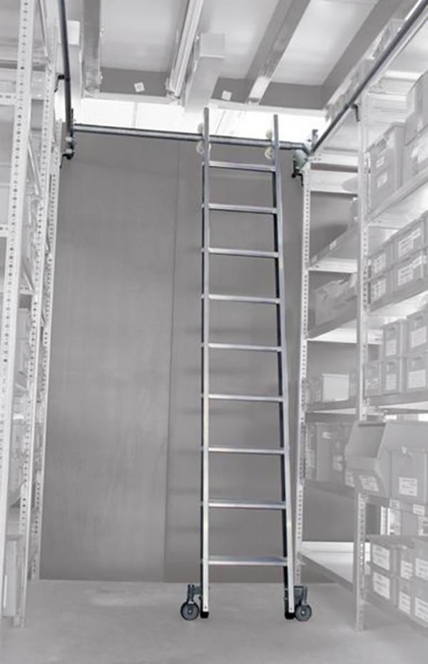 MUNK Günzburger Steigtechnik  44612 Aluminium Hyllstege  Arbetshöjd (max.): 4.06 m