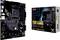 Moderkort ASUS TUF Gaming B550-PLUS med förpackning. Detaljerna på moderkortet är synliga, inklusive anslutningar och designegenskaper.