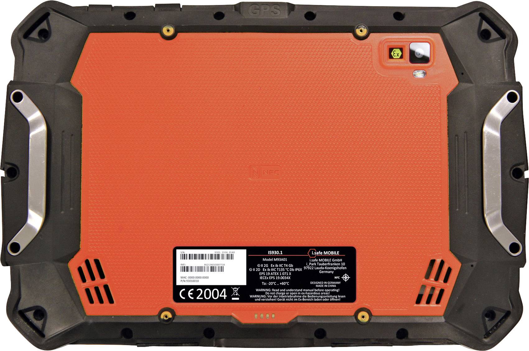 Android surfplatta I safe MOBILE IS930 1 8 Tum 64 GB Android 9 0