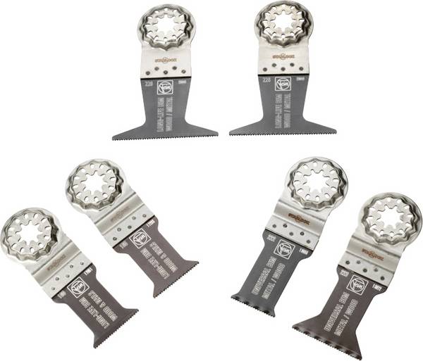 Fein 35222967010 Best of E-Cut SL WOOD & METAL Bimetall Insticksågbladsats Value Pack    1 st