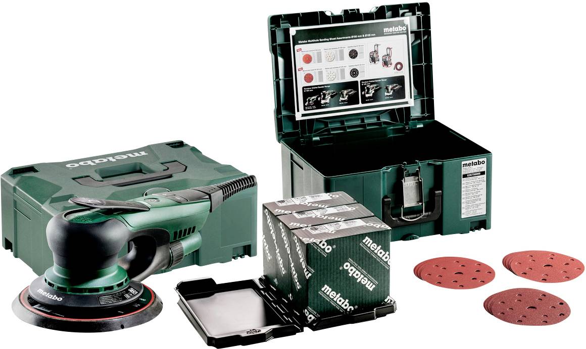 Metabo SXE 150-2.5 BL Set 691037000 Excenterslip 350 W