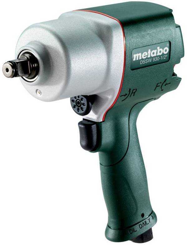 Metabo DSSW 930-1/2" 601549000 Pneumatisk mutterdragare Verktygsfäste: 1/2"