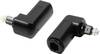 LogiLink CA1017 Adapter Toslink Audio Adapter [1x Toslink hane (ODT) - 1x Toslink hona (ODT)] Svart