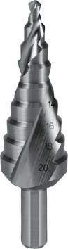 RUKO 101051E 101051E HSS Stegborr   Total längd 75 mm Cobalt  Trihedriskt skaft 1 st