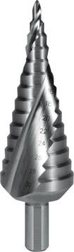 RUKO 101052 101052 HSS Stegborr   Total längd 100 mm   Trihedriskt skaft 1 st