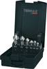 RUKO A102152RO Konisk försänkarset 6 delar 6.3 mm, 8.3 mm, 10.4 mm, 12.4 mm, 16.5 mm, 20.5 mm HSS 1 set