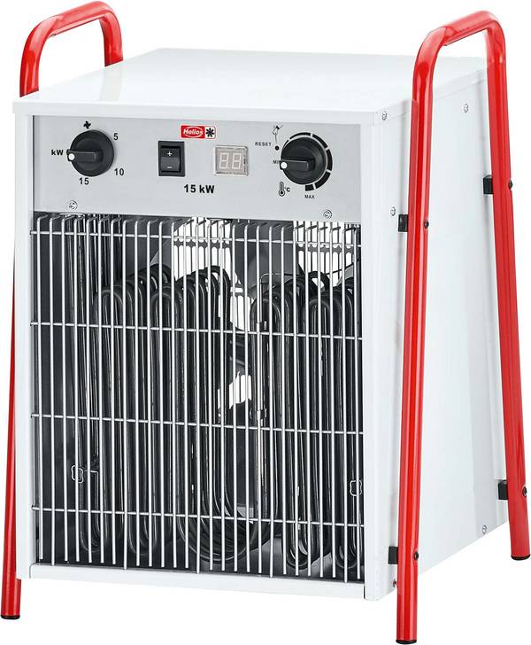 Helios Ventilatoren 02523 Värmefläkt STH 15 T   Vit