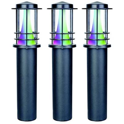 Müller-Licht tint LED-utomhuslampa, stående Petunia LED fast installerad 3.6 W RGB