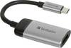 Verbatim 49143 USB-C® Adapter [1x USB-C® hane - 1x HDMI hona] Silver (matt) 0.10 m