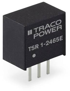 TracoPower  TSR 1-2450E  DC/DC-omvandlare kretskort      1 A  5 W  Antal utgångar: 1 x  Innehåll 1 st
