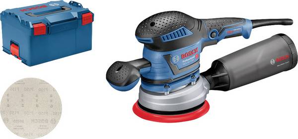 Bosch Professional Excenterschleifer GEX 40-150 in L-Boxx 060137B201 Excenterslip  400 W  Ø 150 mm