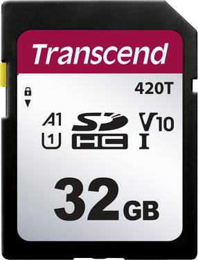 Transcend TS32GSDC420T SD-Kort Industrial 32 GB v30 Video Speed Class