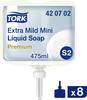 TORK Extra Mild Mini 420702 Flytande tvål 475 ml 8 st