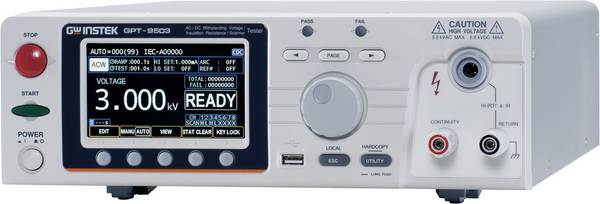 GW Instek GPT-9503 Isolationsprovare, Stötspänningsmätare   10 Ω