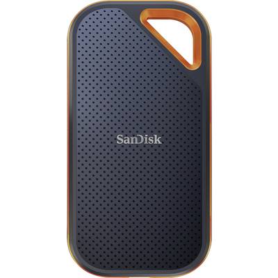 SanDisk Extreme® Pro Portable 1 TB Extern SSD-disk 2.5" USB 3.2 Gen 2 Svart, Orange SDSSDE81-1T00-G25