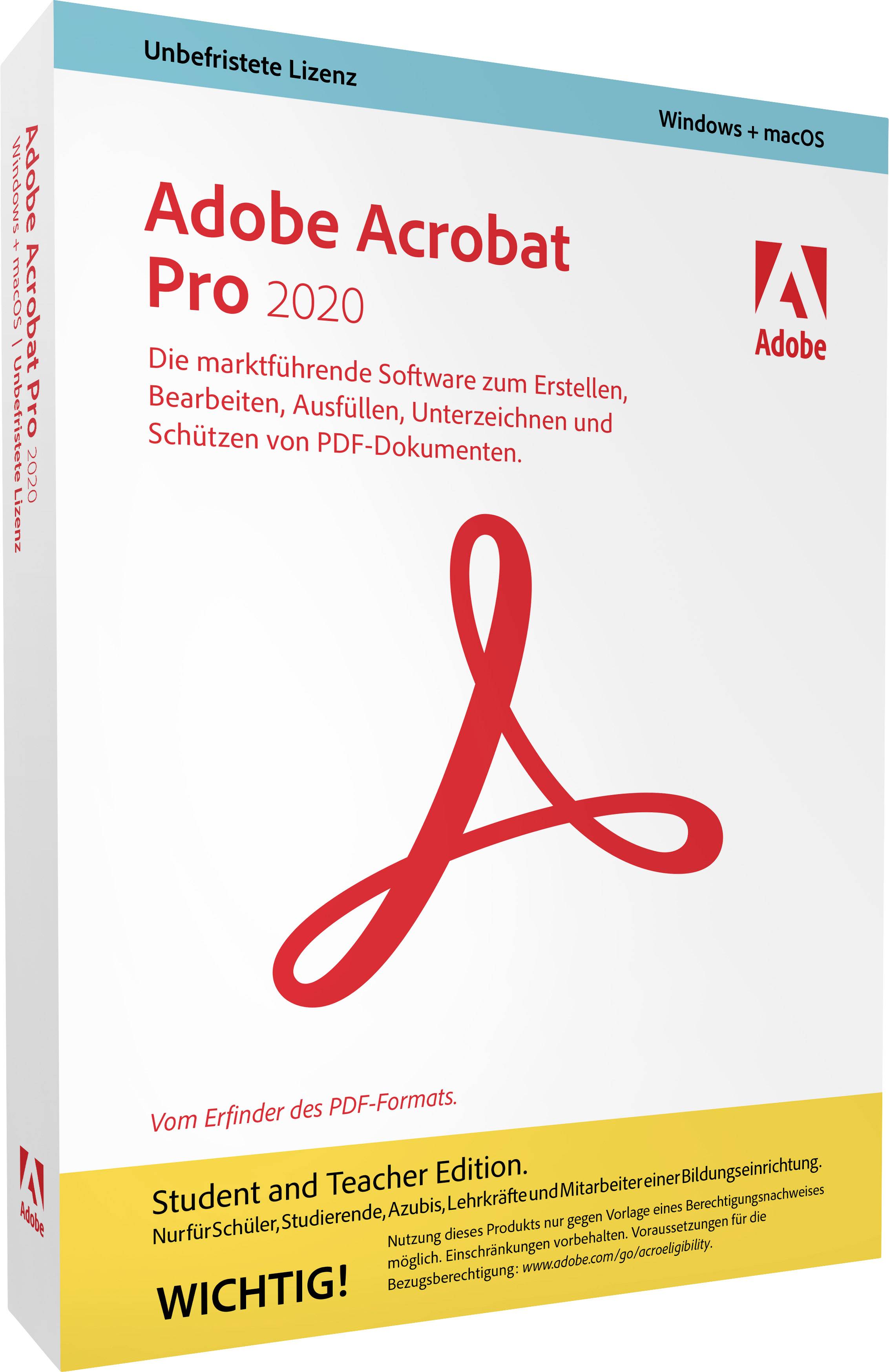 adobe acrobat pro dc student and teacher edition download