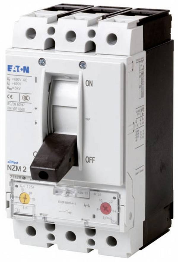 Eaton NZMN2-M160 Brytare 1 st Inställningsområde (ström): 160 - 160 A Växelspänning (max.): 690 V/AC (B x H x D) 105 x 184 x 149 mm